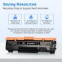 myCartridge 142X W1420X Compatible para HP 142A 142X Tóner de Repuesto para HP Laserjet M140WE M110W M140W M110WE M139WE M139W