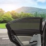 URAQT Parasol Coche Lateral, 2pcs Mosquitera para Coche de Doble Tejido, Parasol Ventana Coche Fácil Instalación, Cortinas Coche