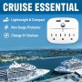 Transmisor FM Bluetooth 5.3, Adaptador inalámbrico Manos Libres para Coche, QC3.0 Carga Rápida Reproductor MP3 Bluetooth