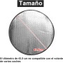 Parasol para Volante de Coche, Cubierta de Parasol para Volante, Funda de Protección Solar del Volante de Aluminio, Fácil