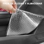 Parasol para Volante de Coche, Cubierta de Parasol para Volante, Funda de Protección Solar del Volante de Aluminio, Fácil