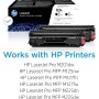 HP CF283AD 83A Cartuchos de tóner originales LaserJet, negro (Paquete de 2)