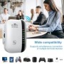 Repetidor WiFi inalámbrico de 300Mbps extensor WiFi amplificador enrut