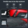 KYG Funda Perros Coche Cubierta de Asiento para Mascota Impermeable y Resistente Protector Coche con Ventana de Malla Visible y