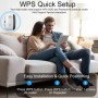 Repetidor WiFi inalámbrico de 300Mbps extensor WiFi amplificador enrut