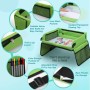 lenbest Mesa para Niños en la Asiento de Coche, Tablero Impermeable del Coche, Dos Formas de Usar, Bandeja de Coche y Cochecito