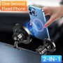 Soporte Movil Coche MagsafeSuper imanes Soporte Magnetico movil Coche, Soporte iPhone Coche360° Rotación Soporte Movil Coche