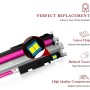 Toner Kingdom Cartuchos de Tóner Compatibles para HP 126A CE310A-CE313A CF350A - Laserjet CP1025nw, Pro 100 Color MFP M175a,