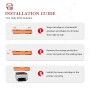 Toner Kingdom Cartuchos de Tóner Compatibles para HP 126A CE310A-CE313A CF350A - Laserjet CP1025nw, Pro 100 Color MFP M175a,