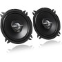 JVC CS J520X, Altavoces Coaxiales 2 Vías, Negro, Woofer 13 cm, Tweeter 2,5 cm, Profundidad de Montaje 4.35 cm