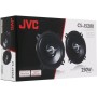 JVC CS J520X, Altavoces Coaxiales 2 Vías, Negro, Woofer 13 cm, Tweeter 2,5 cm, Profundidad de Montaje 4.35 cm