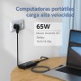 Cargador HP Portatil USB C 65W para HP Spectre X360/ Elitebook/Pavilion/Envy/Elite/Pavilion/Chromebook, Lenovo Thinkpad,Yoga