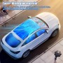 145x80 Cm Parasol Coche Delantero, Parasol Plegable Coche, Parasol para Coche para ProteccióN Rayos UV, Universal Parasol