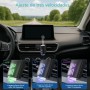 AI Eléctrico Ambientador Coche con 3 perfumes (Coloniaa/Chanell/Hiltonn), Nebulizador Ultrasónico, 3 Modos Inteligentes,