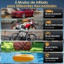 HOVVIDA Compresor de Aire Portatil, Inflador Ruedas Coche 150 PSI (10,3 Bar) 5V, Compresor Aire Coche Bicicleta, Batería