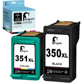 Penguin 350XL 351XL Cartucho de Tinta Remanufacturado para HP 350 XL 351 XL DeskJet D4260 D4360 D4280 PhotoSmart C4210 C5250