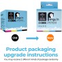 Penguin 350XL 351XL Cartucho de Tinta Remanufacturado para HP 350 XL 351 XL DeskJet D4260 D4360 D4280 PhotoSmart C4210 C5250