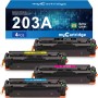 MyCartridge Compatible con HP 203A/203x CF540A para Color Laserjet Pro MFP M254dw M254nw M281fdw M281fdn M280nw
