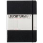 LEUCHTTURM1917 316927 Libreta de direcciones Pocket (A6) 90 x 150 mm, Tapa Dura, Negro