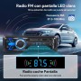Radio Coche Bluetooth 5.0 Manos Libres, Wistrue Autoradio Coche Bluetooth Pantalla1 DIN Radio Bluetooth Coche MP3 Player FM