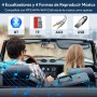 Radio Coche Bluetooth 5.0 Manos Libres, Wistrue Autoradio Coche Bluetooth Pantalla1 DIN Radio Bluetooth Coche MP3 Player FM