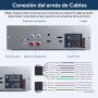 Radio Coche Bluetooth 5.0 Manos Libres, Wistrue Autoradio Coche Bluetooth Pantalla1 DIN Radio Bluetooth Coche MP3 Player FM