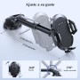 Miracase Soporte Móvil Coche Robusto y Seguro, 3 en 1 Suporte Universal Telemovel Carro Ventosa &Salpicadero&Parabrisas,