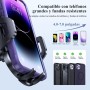 Miracase Soporte Móvil Coche Robusto y Seguro, 3 en 1 Suporte Universal Telemovel Carro Ventosa &Salpicadero&Parabrisas,