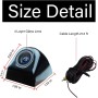 CGEAMDY Cámara de Visión Trasera, Full HD Dashcam Cámara Web de Marcha Atrás para Automóvil con Ángulo de Visión 155°, Visión