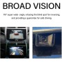 CGEAMDY Cámara de Visión Trasera, Full HD Dashcam Cámara Web de Marcha Atrás para Automóvil con Ángulo de Visión 155°, Visión