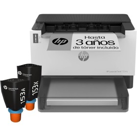 HP LaserJet Tank 1504w 2R7F3A, Impresora Láser A4 con Deposito de Toner, Impresión a Doble Cara Manual, Wi-Fi, HP Smart App,