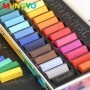 MUNGYO 64 colores tiza cuadrada no tóxica aceite suave Pastel cuadrado
