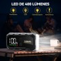 YUSMAN Arrancador de Baterias de Coche con Compresor de Aire, 12V 6000A Arrancador Coche Portatil con Inflador de 150 PSI (para