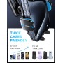 Soporte Móvil Coche Porta Telephone: [360°Rotación & Liberación de un Botón] Suporte Sujeta Teléfono Coche del Aire Ventilación,