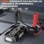 ACEZUK Arrancador de Coches 6000A, Arrancadores de Bateria de Coche Portátil(hasta 8.0L de diésel o 10.0L de Gasolina), 12V Jump