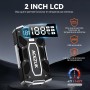 ACEZUK Arrancador de Coches 6000A, Arrancadores de Bateria de Coche Portátil(hasta 8.0L de diésel o 10.0L de Gasolina), 12V Jump