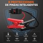ACEZUK Arrancador de Coches 6000A, Arrancadores de Bateria de Coche Portátil(hasta 8.0L de diésel o 10.0L de Gasolina), 12V Jump