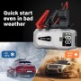 Arrancador de Coches 5000A Arrancador de Baterias de Coche 12V con Pantalla LCD Jump Starter con para Gasolina o 9.5L Diesel luz