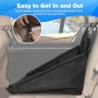 Wimypet Impermeable Protector de Asiento de Coche para Mascota, Asiento del Coche de Seguridad para Perros Gatos, Material