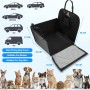 Wimypet Impermeable Protector de Asiento de Coche para Mascota, Asiento del Coche de Seguridad para Perros Gatos, Material