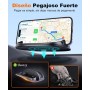 Beeasy Soporte Móvil Coche Salpicadero, Soporte Teléfono Coche de Silicona Antideslizante, Suporte Universal para iPhone 16 15