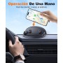 Beeasy Soporte Móvil Coche Salpicadero, Soporte Teléfono Coche de Silicona Antideslizante, Suporte Universal para iPhone 16 15