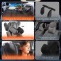 Reposacabezas Coche, Sujeta Cabezas Coche Para NiñOs, Reposa Cabezas Para Coches Cuero Transpirable Ajustable De 180 Grados Para