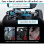 Reposacabezas Coche, Sujeta Cabezas Coche Para NiñOs, Reposa Cabezas Para Coches Cuero Transpirable Ajustable De 180 Grados Para