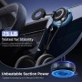 MSXTTLY Soporte Magnetico Movil Coche, [Vmag-S1] Portátil Soporte Movil Coche Ventosa con mag- Safe, Ajustable 360°, Compatibles