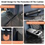 KYG Funda Antideslizante Protector para Mascotas, Perro y Niños Resistente al Agua Duradero Asiento Coche con 1 Cinturón de