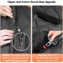 KYG Funda Antideslizante Protector para Mascotas, Perro y Niños Resistente al Agua Duradero Asiento Coche con 1 Cinturón de