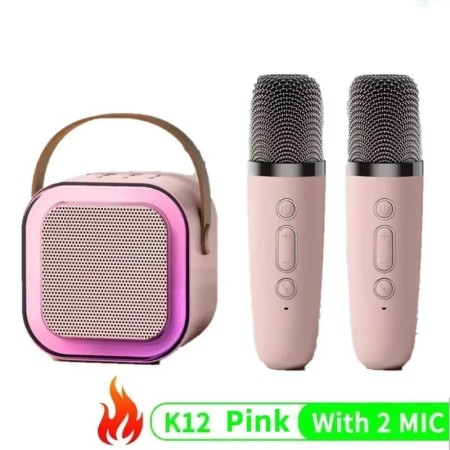 Altavoz Bluetooth micrófono Popular K12 micrófono incorporado Karaoke 