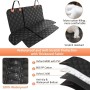 KYG Funda Antideslizante Protector para Mascotas, Perro y Niños Resistente al Agua Duradero Asiento Coche con 1 Cinturón de