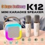 Altavoz Bluetooth micrófono Popular K12 micrófono incorporado Karaoke 
